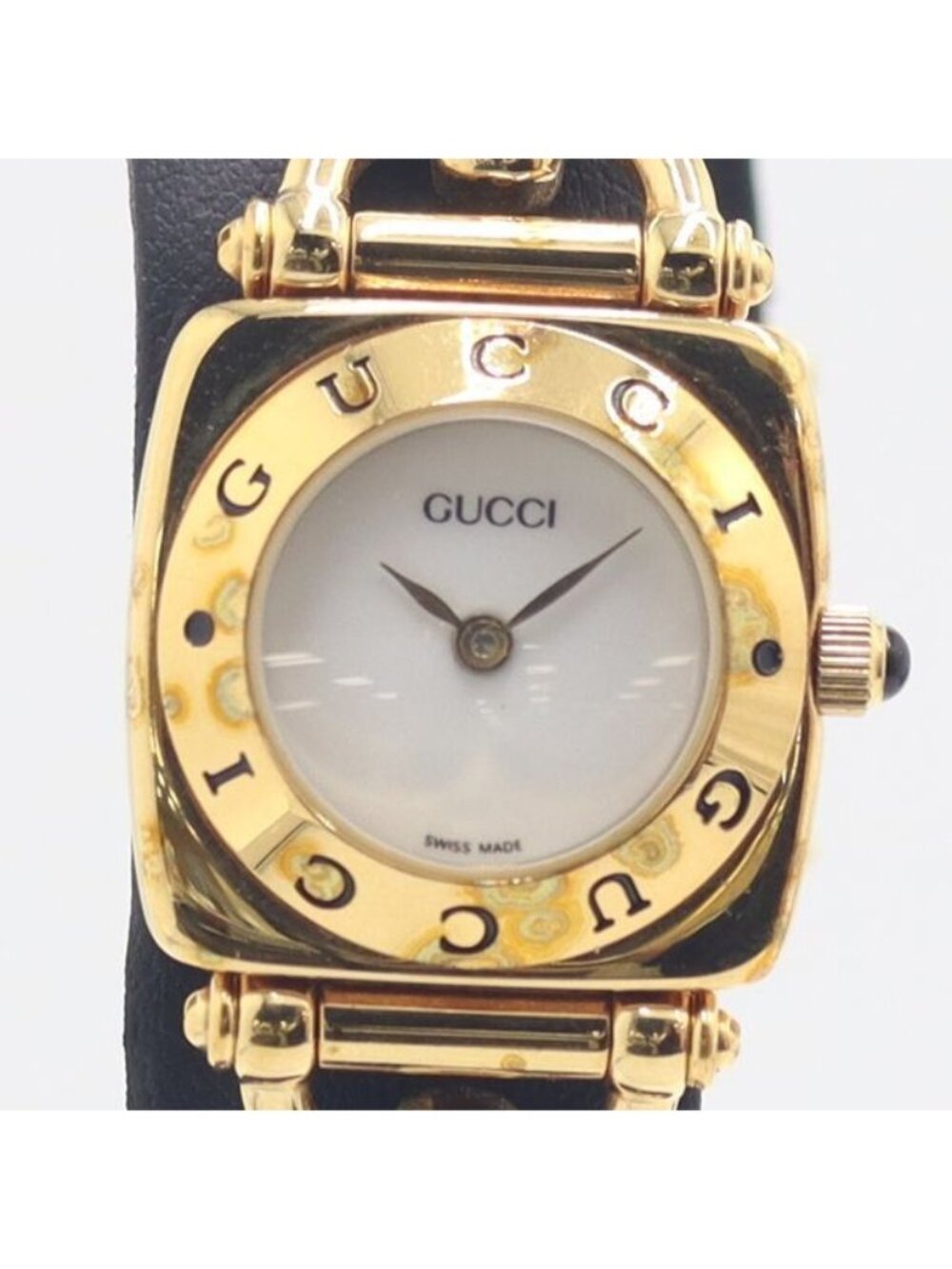 Gucci White Shell Dial Watch